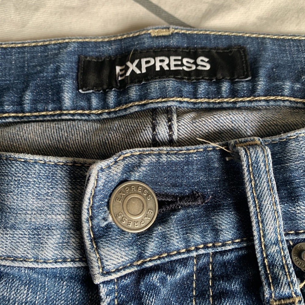 Men’s ripped express jeans